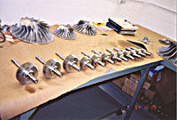 PINIONS AND IMPELLERS